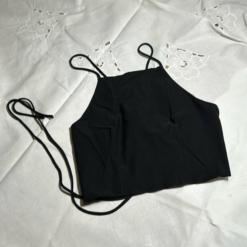 A Line Corset crop top